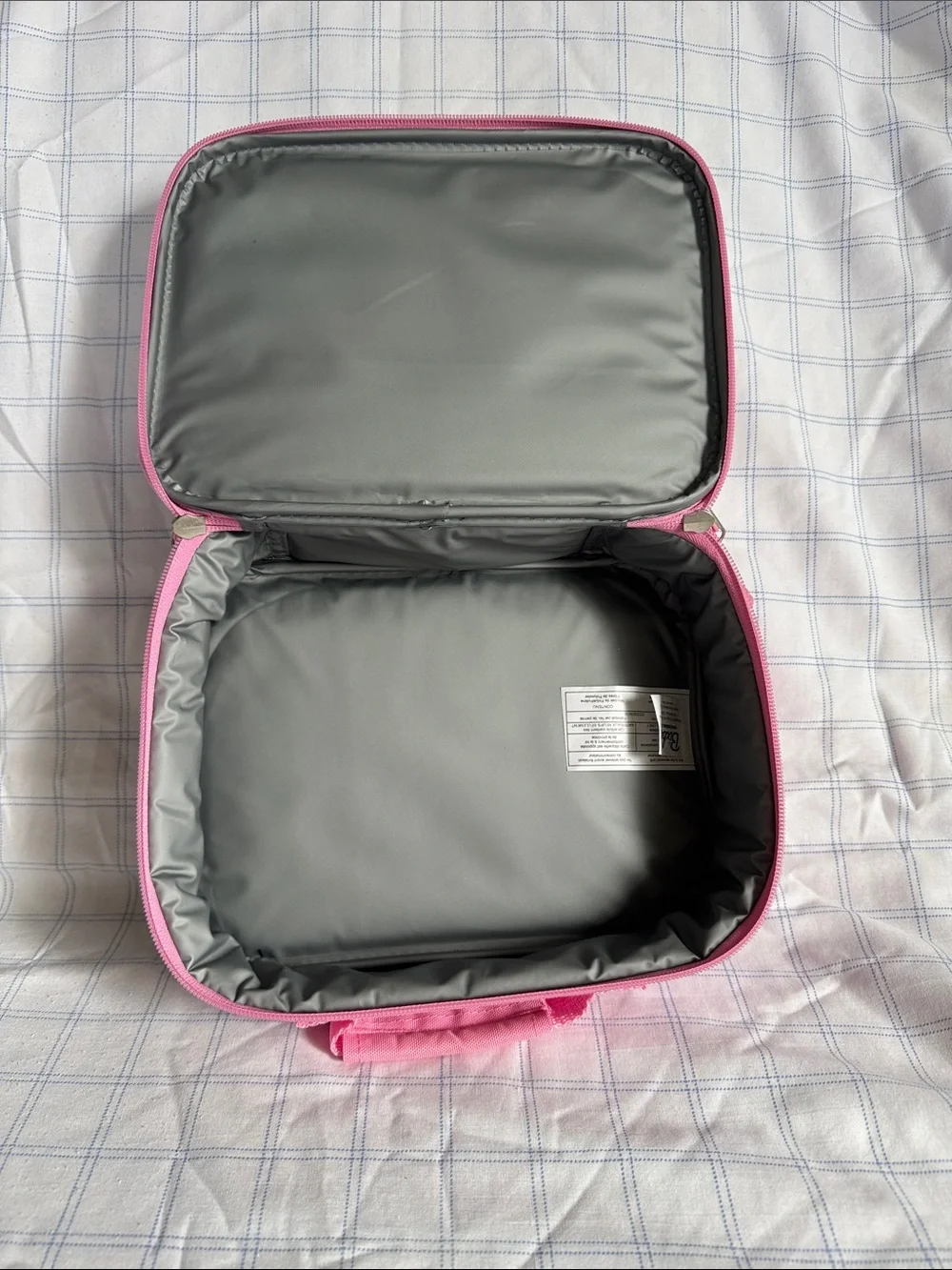 Barbie Sparkle Pink Lunch Bag with Front Pocket